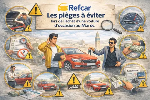 Les pièges à éviter lors de l'achat d'une voiture d’occasion au Maroc
